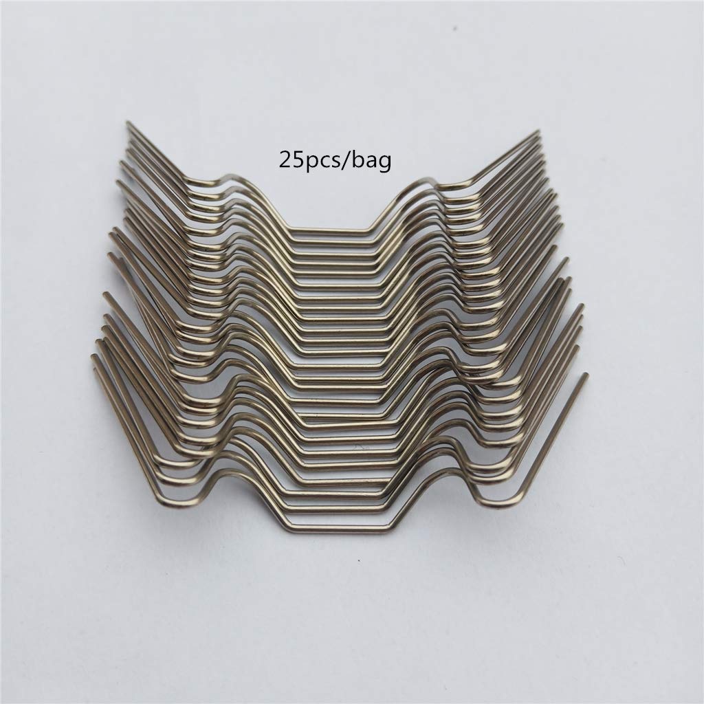 Stainless Steel Glazing Clips - 100pcs for Greenhouse Glass Panes - Secure Fixing for Greenhouses & Windows