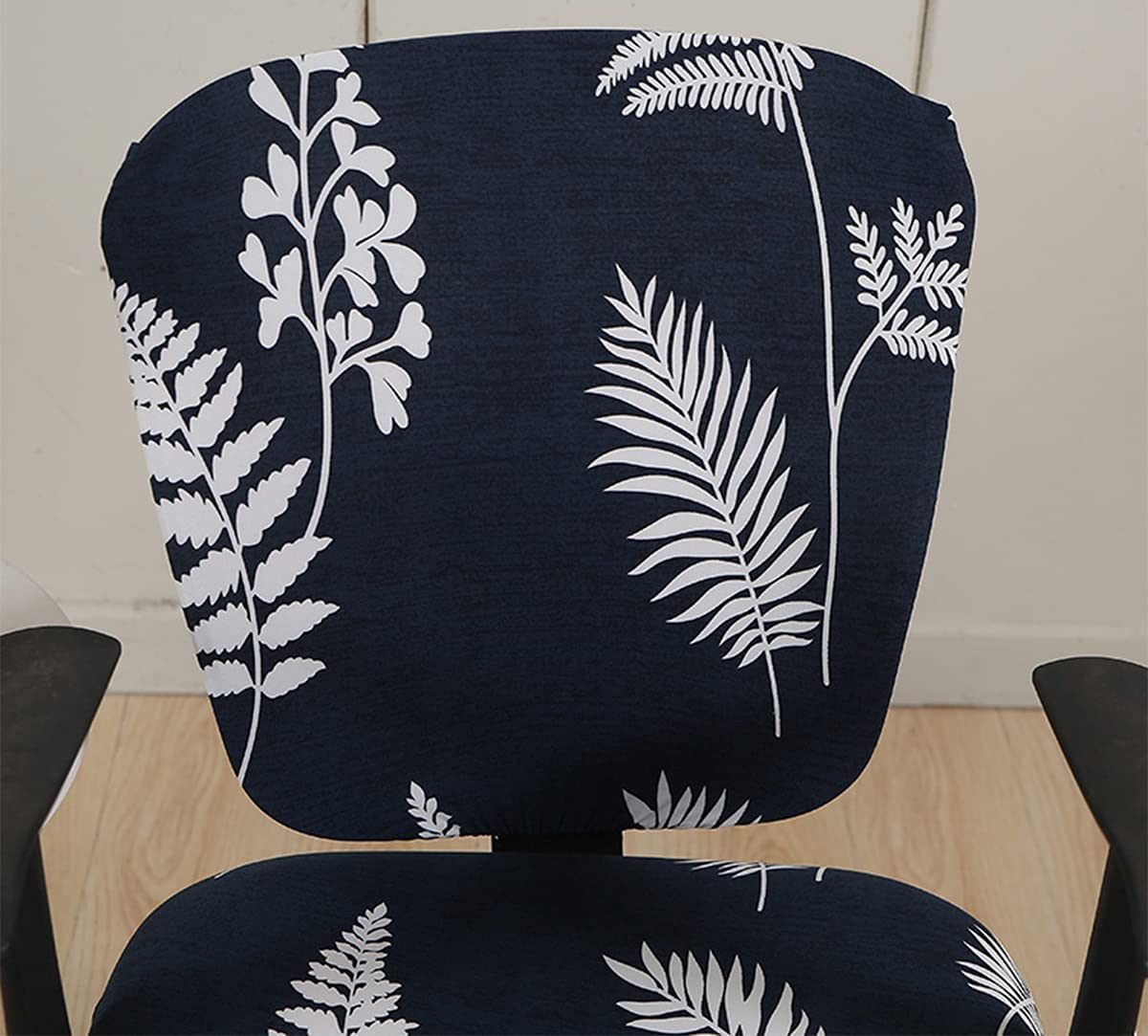XNN Stretchable Universal Office Chair Cover - Breathable Rotating Chair Slipcover for Computer Desk Chairs | Perfect for Home Office, Gaming & Conference Rooms
