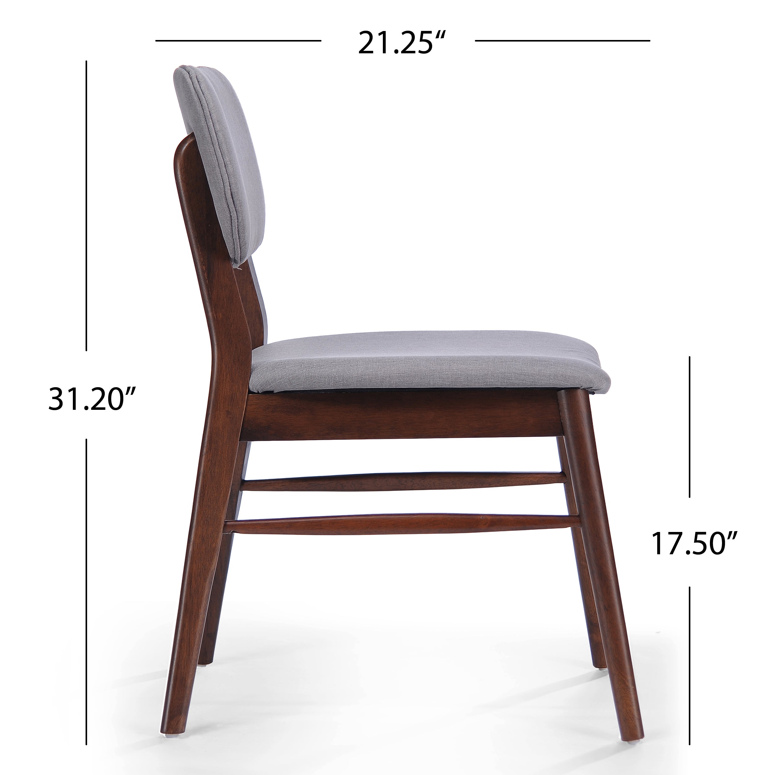 2-Pack Modern Accent Chairs for Living Room - Stylish Upholstered Armchairs with Wooden Legs - Perfect for Home, Office & Lounge Decor