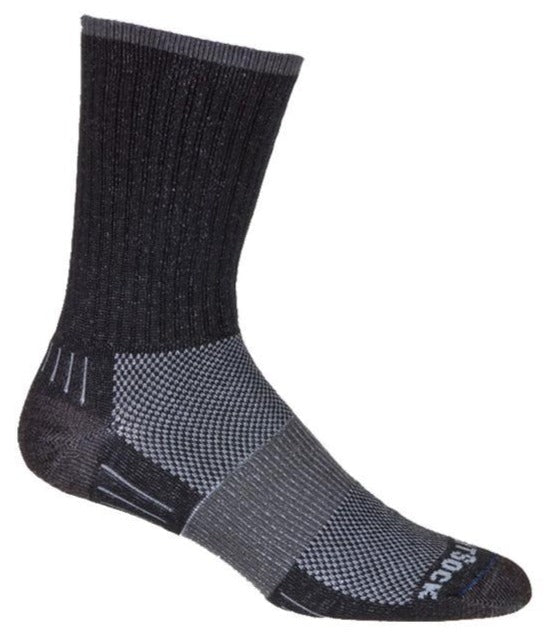 Wrightsock Escape Crew Socks - Moisture-Wicking & Odor-Resistant Hiking & Running Socks for Men & Women - Perfect for Outdoor Adventures, Travel & Daily Wear
