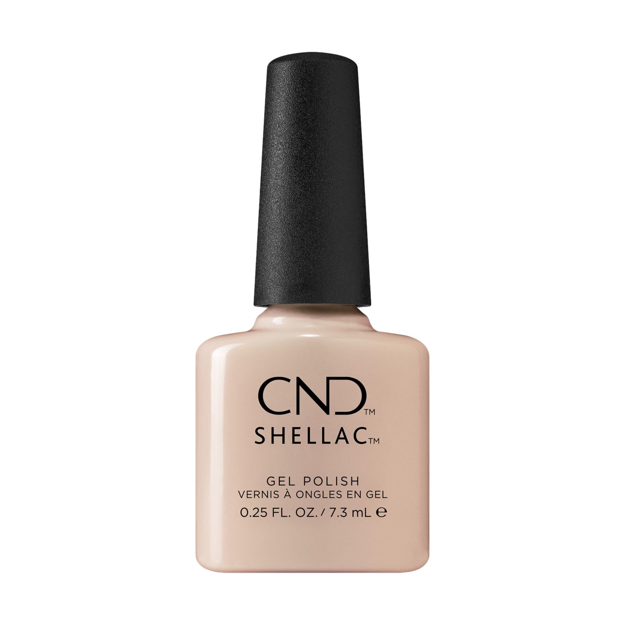 CND Shellac Nail Polish - Cuddle Up 0.25 fl oz | Long-Lasting Gel Nail Color for Manicures & Pedicures | Perfect for Home Salon & Professional Nail Care
