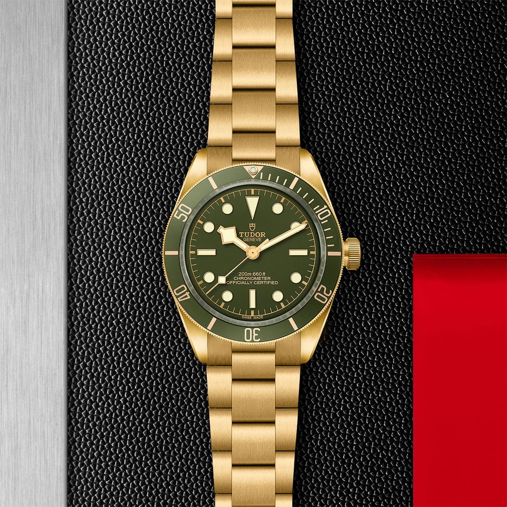 Luxury Tudor Black Bay 58 18K Gold Watch M79018V-0006 - Perfect for Diving, Business & Formal Occasions
