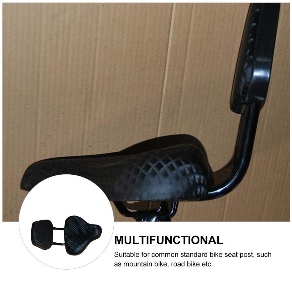 BESPORTBLE Comfortable Bicycle Saddle with Backrest - Wide Mountain & Road Bike Seat, Breathable Injection Molded Cycling Saddle Pad for Men & Women - Perfect for Long Distance Riding, Commuting, and Outdoor Adventures
