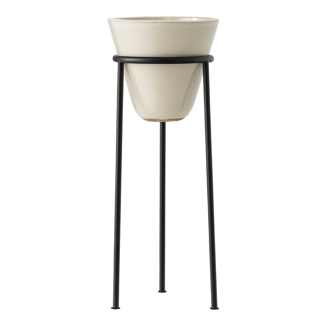 Modern Menu Daiza Planter - Elegant Ceramic Flower Pot for Indoor Plants, Succulents & Home Decor | Perfect for Living Room, Office Desk & Gift Ideas