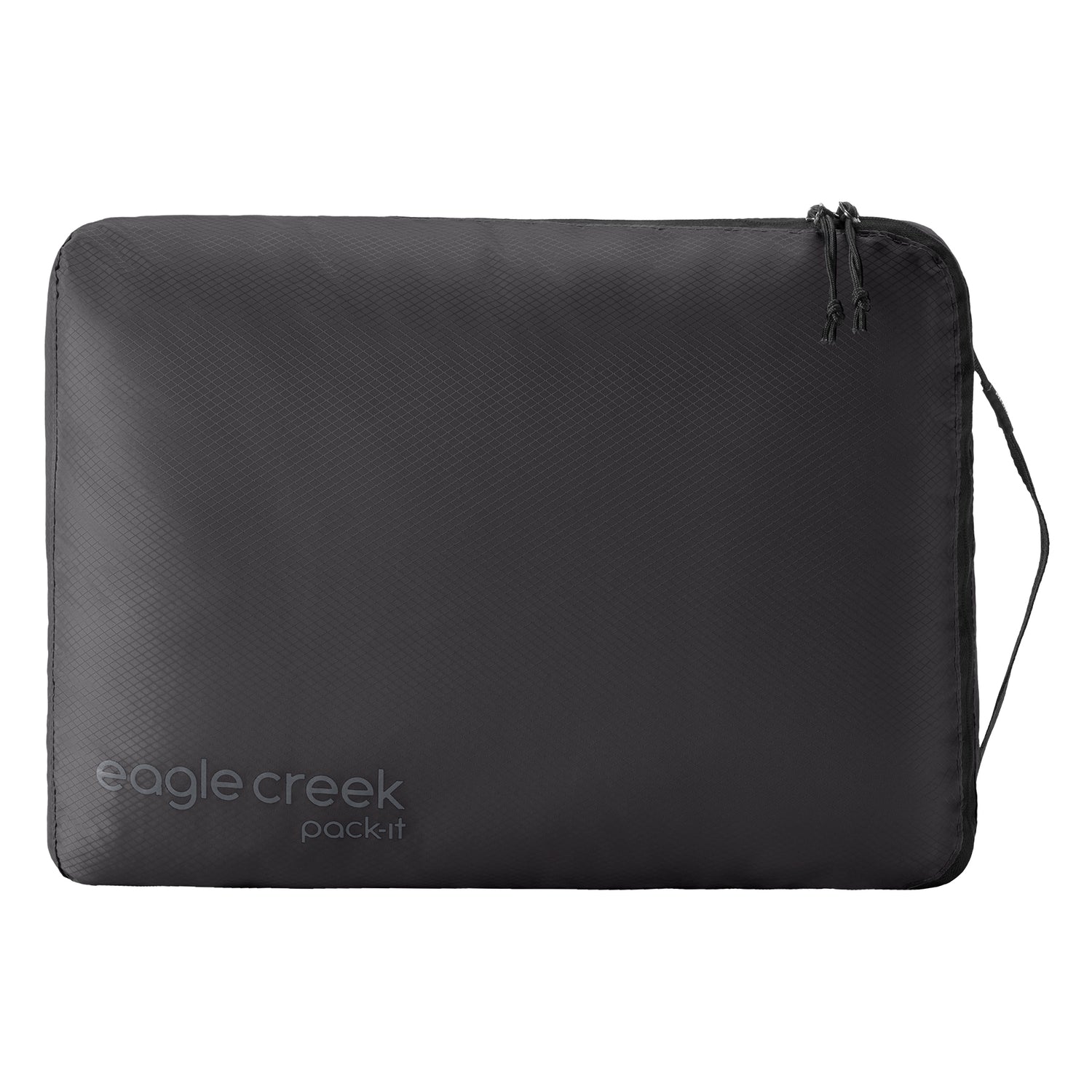 Eagle Creek Pack It Isolate Cube M - Waterproof Compression Packing Cube for Travel Organizer (Black) | Perfect for Backpacking, Camping & Business Trips