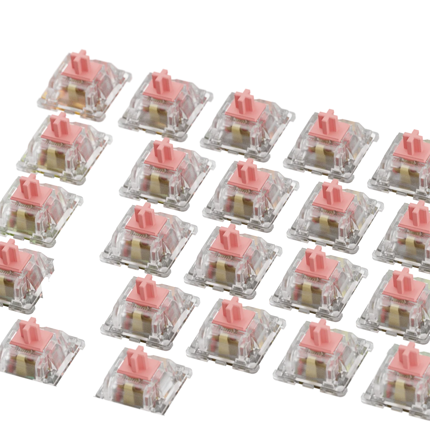 Glorious Fox Ultralight MX 65 ANSI Mechanical Keyboard Switches - Premium Linear Switches for Gaming & Typing | Perfect for Esports, Office Work & Mechanical Keyboard Enthusiasts