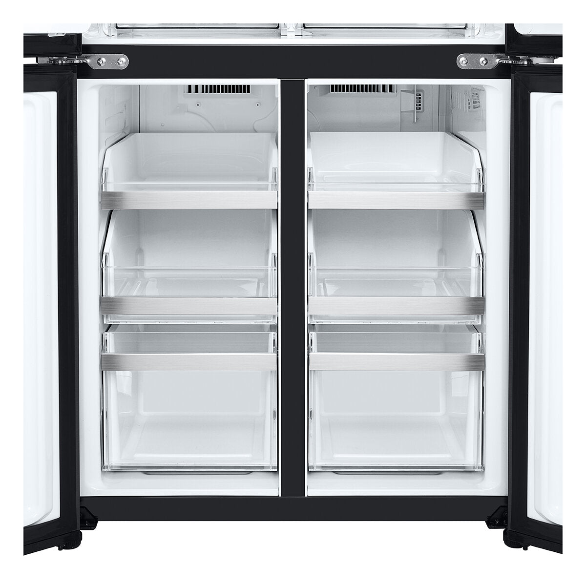 LG 530L French Door Refrigerator with Smart Cooling Plus - Matte Black (Model GF-B505MBL) - Energy Efficient Large Capacity Fridge for Modern Kitchen & Open Floor Plan Homes