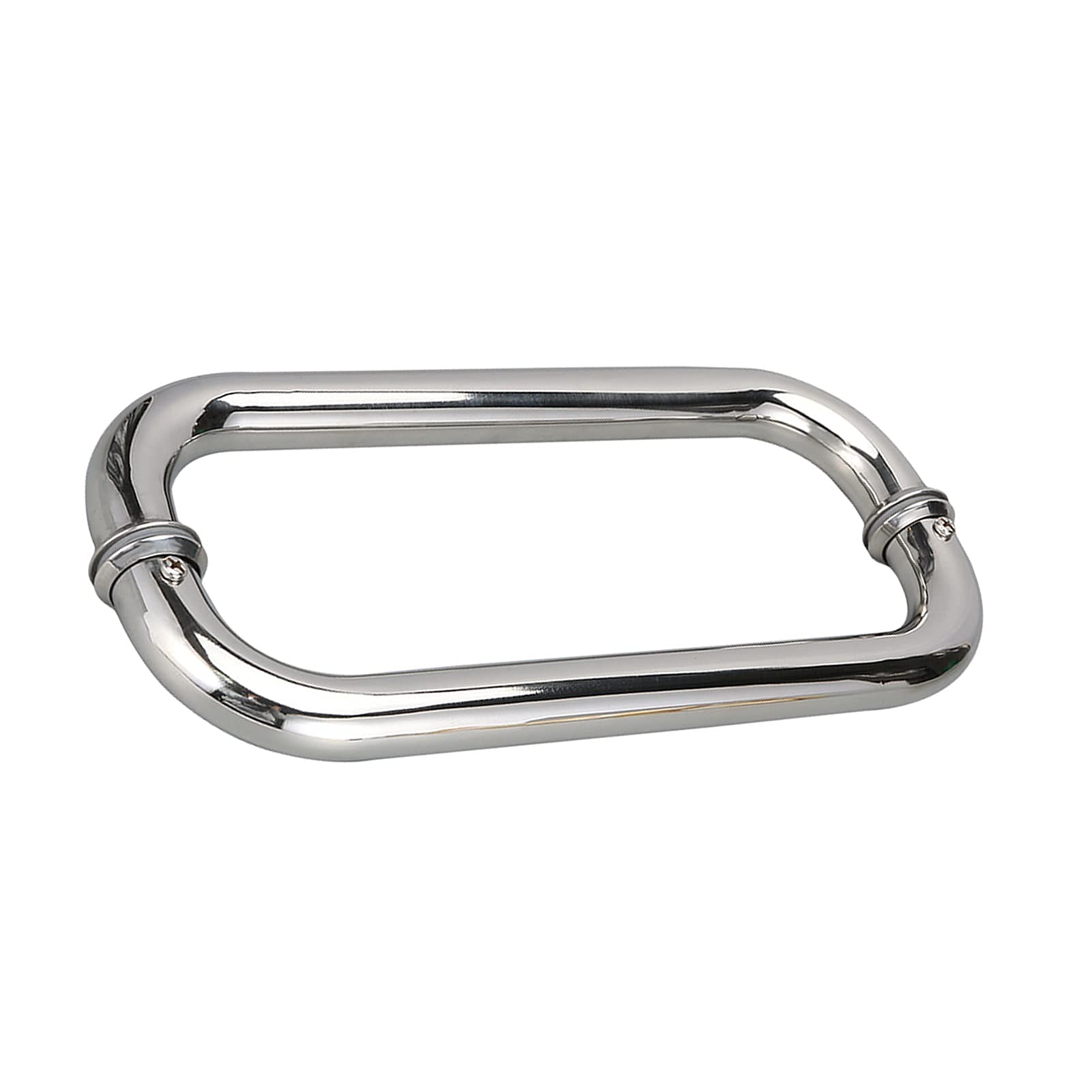 Stainless Steel Shower Door Handle - Heavy Duty Push Pull for Bathroom (440mm) - Replace Old Handles
