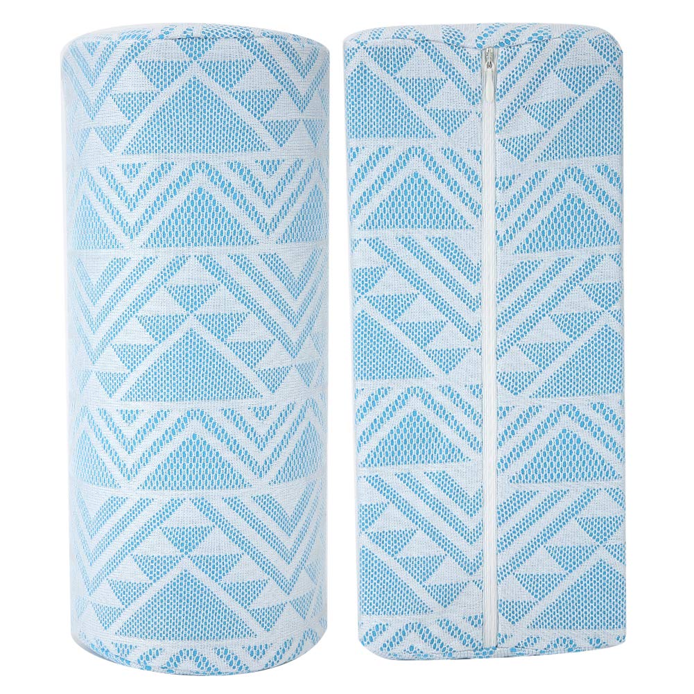 Soft Detachable Washable Nail Pillow Hand Rest for Manicures – Comfortable Nail Art Arm Support with Blue Cover – Perfect for Salon, Home Nail Care & DIY Gel Polish Application