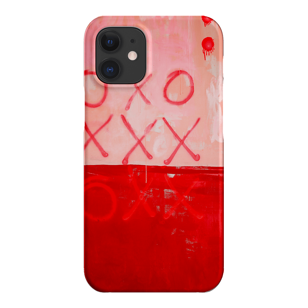Premium Xoxo Phone Case - Shockproof & Slim Design for iPhone 15/14/13/12/11 Pro Max - Trendy Cute Protective Cover for Everyday Use, Travel & Outdoor Activities