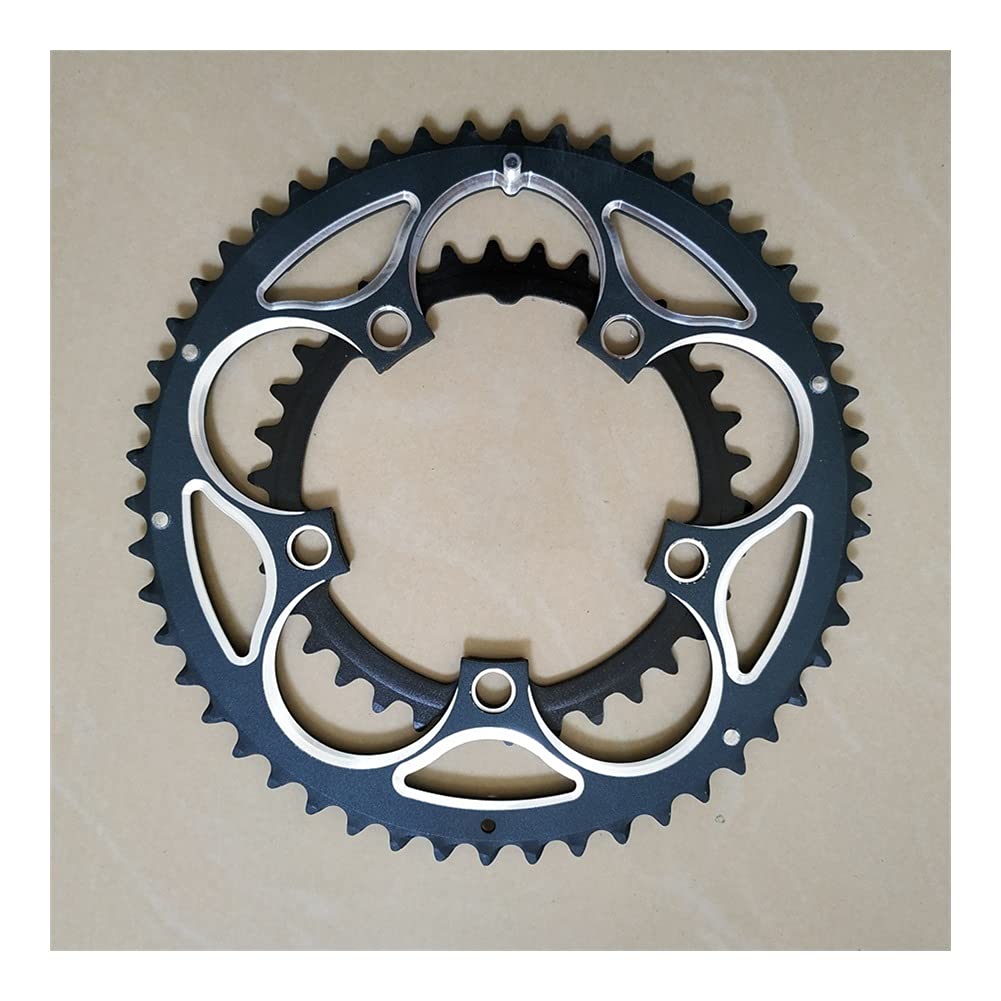 **110 BCD Road Bike Chainring Set - 50T/48T/34T Double Crown Sprockets for Folding & Road Bicycles - Perfect for Commuting & Performance Cycling**