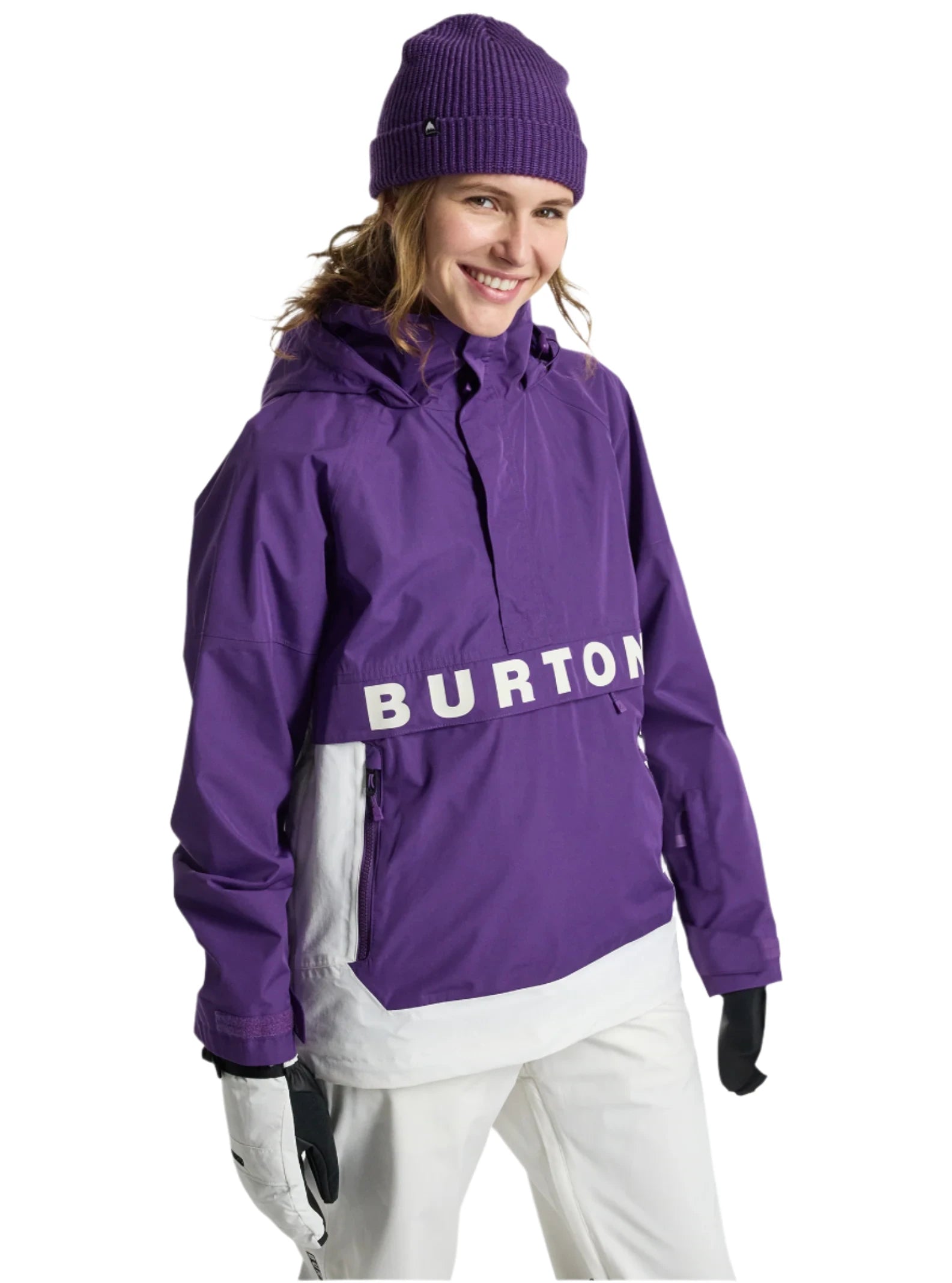 Burton Women's Frosnter Anorak Jacket 2025 - Waterproof Winter Coat for Skiing, Snowboarding & Outdoor Adventures