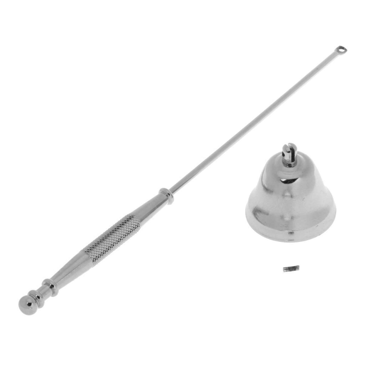 ARTIBETTER Stainless Steel Jingle Bell Candle Snuffer with Long Handle - Safe Wick Extinguisher for Candles - Perfect for Christmas, Home Decor, and Relaxing Aromatherapy
