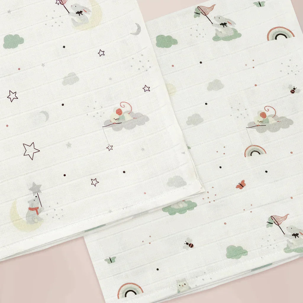 Twinkle Little Star Baby Basket - Soft & Cozy Infant Bed for Newborns & Toddlers - Perfect for Nursery, Bedroom, or Travel - SKU: LBG1014
