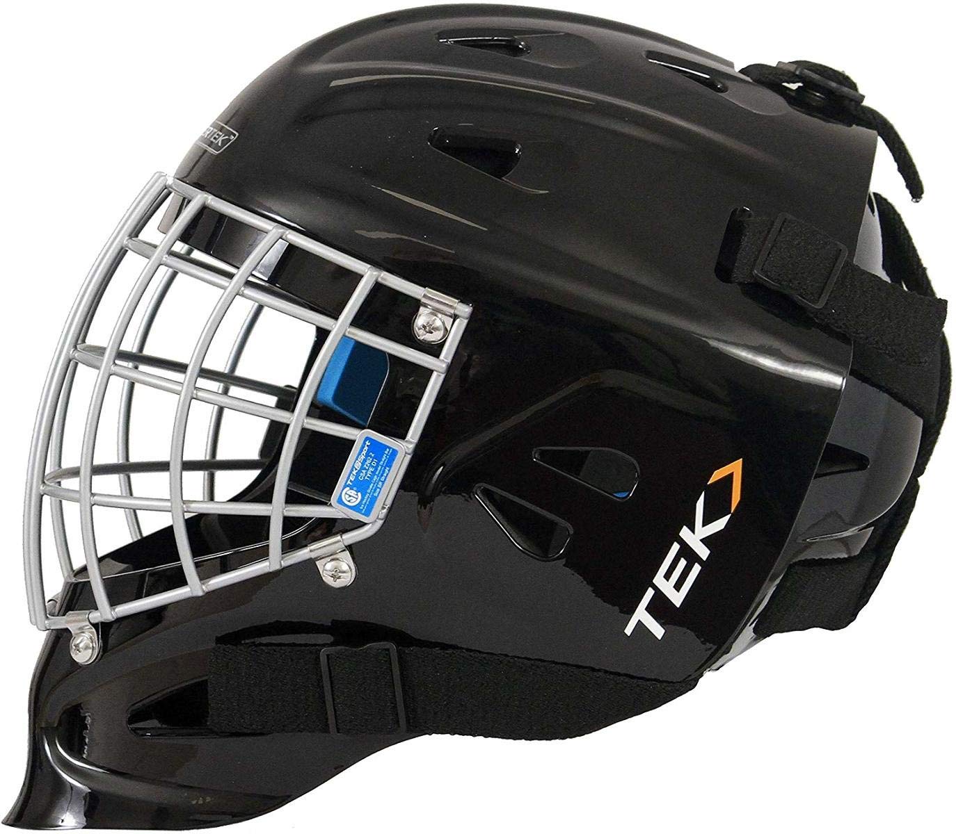 CSA Approved V3.0 Adult & Senior Ice Hockey Goalie Helmet with Cage Mask - Protective Gear for Goalies in Competitive Games & Practice Sessions