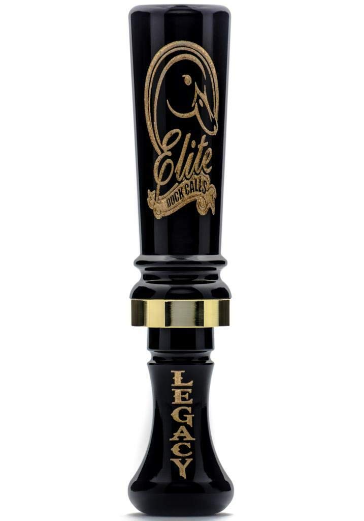 Premium Black Legacy Duck Call - Authentic Waterfowl Hunting Accessory for Realistic Duck Sounds | Perfect for Hunting, Training & Outdoor Adventures