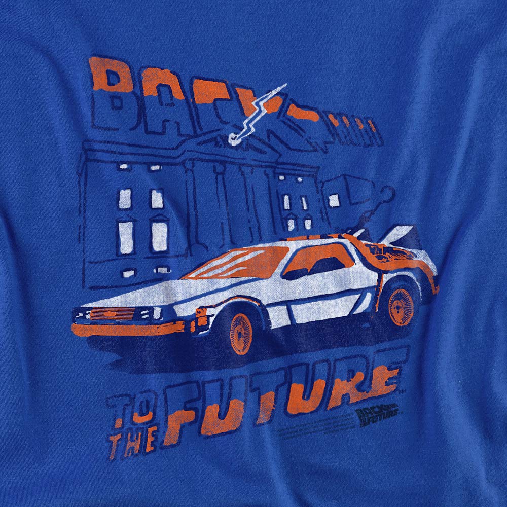 Back to The Future Movie Collection Unisex Adult T-Shirt | Vintage Retro Sci-Fi Film Merchandise | Perfect for Fans, Cosplay & Casual Wear