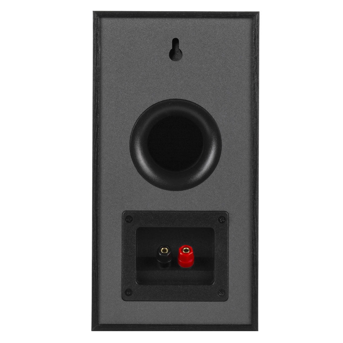 Klipsch R-41M Powerful Bookshelf Speakers - High-Performance Bass Reflex Design - Premium Black Finish (Pair) - Perfect for Home Theater, Music Listening & Gaming Setup