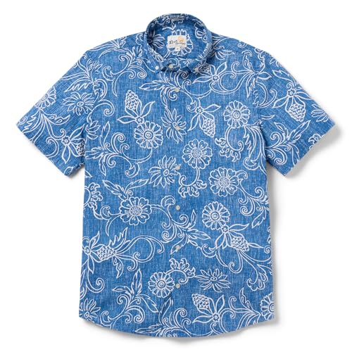 Hawaiian Gardenias - Horizon Blue