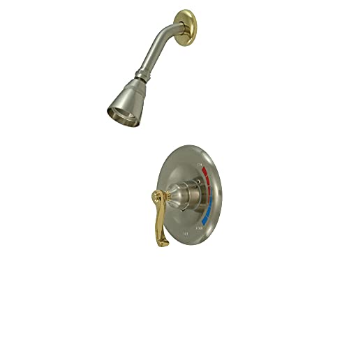 Brushed Nickel/Polished Brass