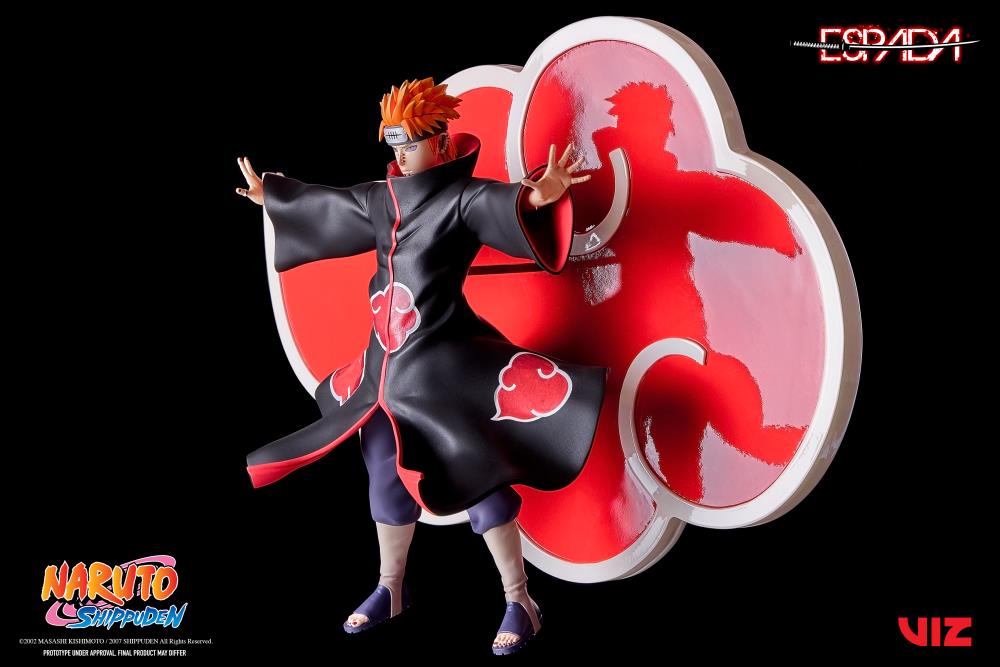 1/8 Scale Naruto Shippuden Shinra Tensei Pain Wall Statue Figure - Anime Collectible for Home & Office Decor | Espada Art