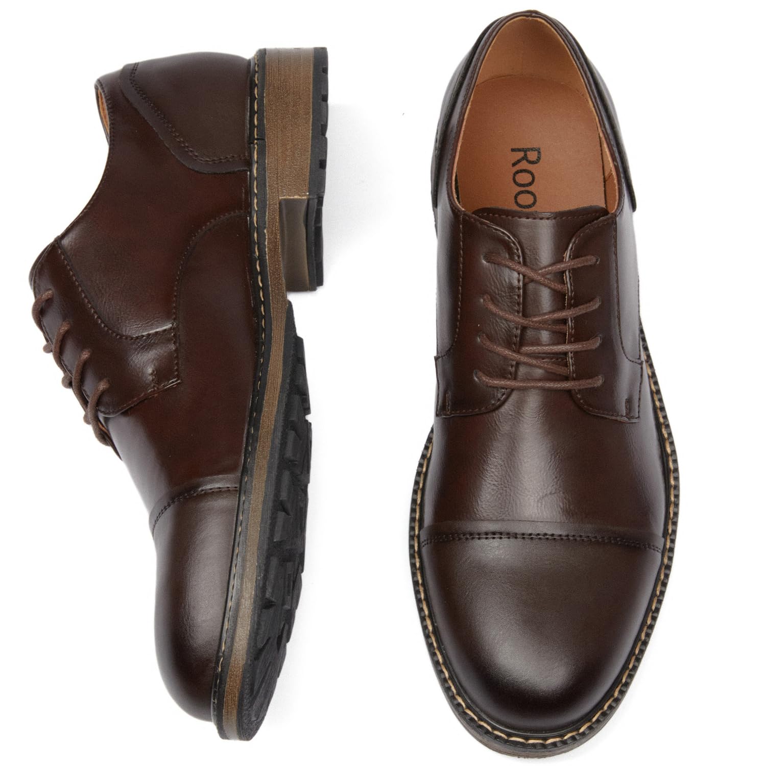 Premium Men's Oxford Dress Shoes - Classic Business & Formal Leather Shoes for Men - Perfect for Office, Weddings & Special Occasions