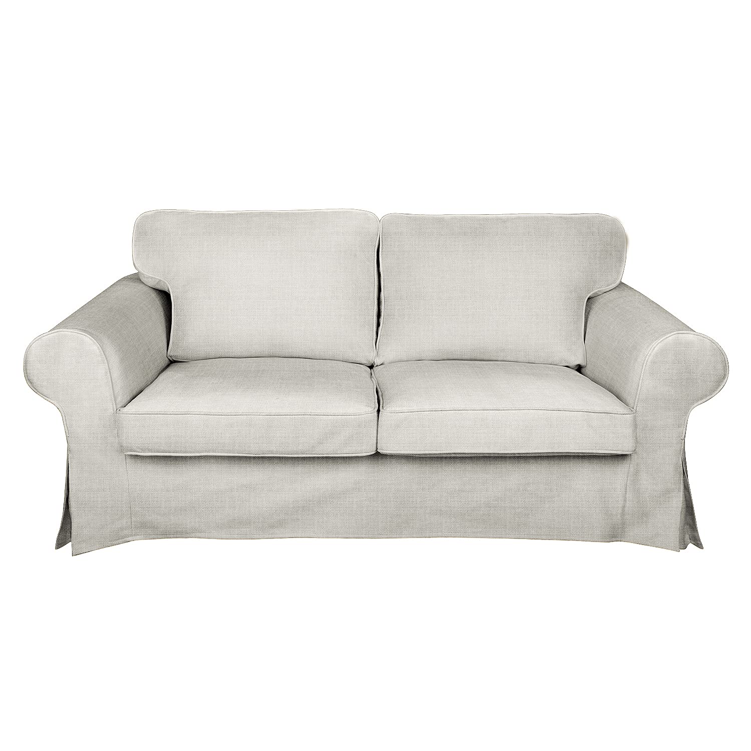 BACoverZone IKEA Ektorp Loveseat Sofa Slipcover - Perfect Fit for KT-14 Model | Premium Stretchable Couch Cover for Living Room, Home Decor & Pet Protection