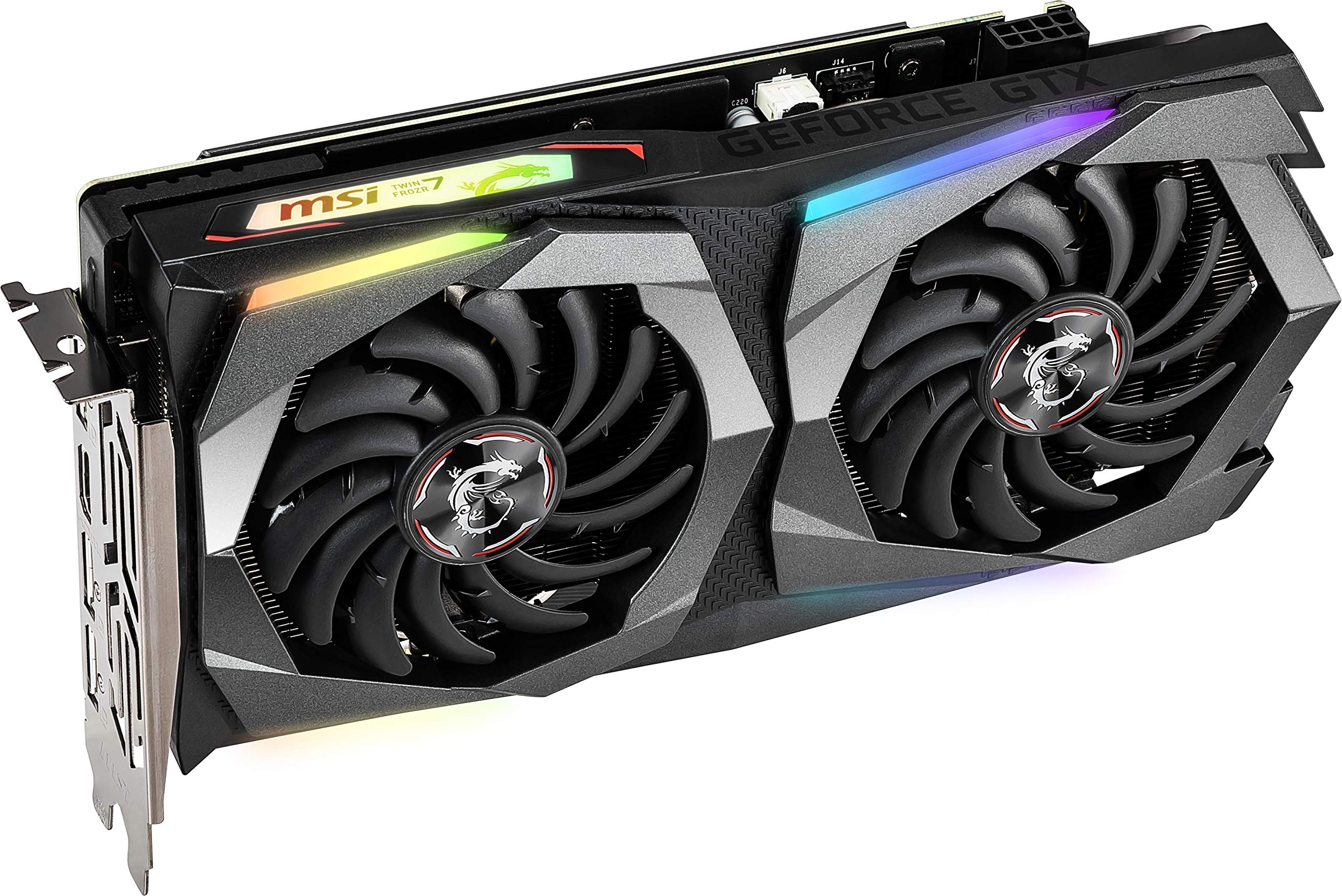 MSI GeForce GTX 1660 Super Gaming Graphics Card - 6GB GDDR6, 192-bit, PCI Express 3.0 x16, Boost Clock 1830 MHz | Perfect for 1080p Gaming, VR Ready, Streaming & Content Creation