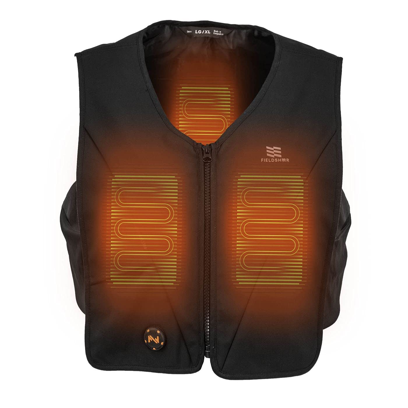 Fieldsheer Smart Thawdaddy 2.0 Heated Vest with Rechargeable Battery Pack - Winter Warm Jacket for Men & Women - Perfect for Outdoor Activities, Camping, and Cold Weather Work