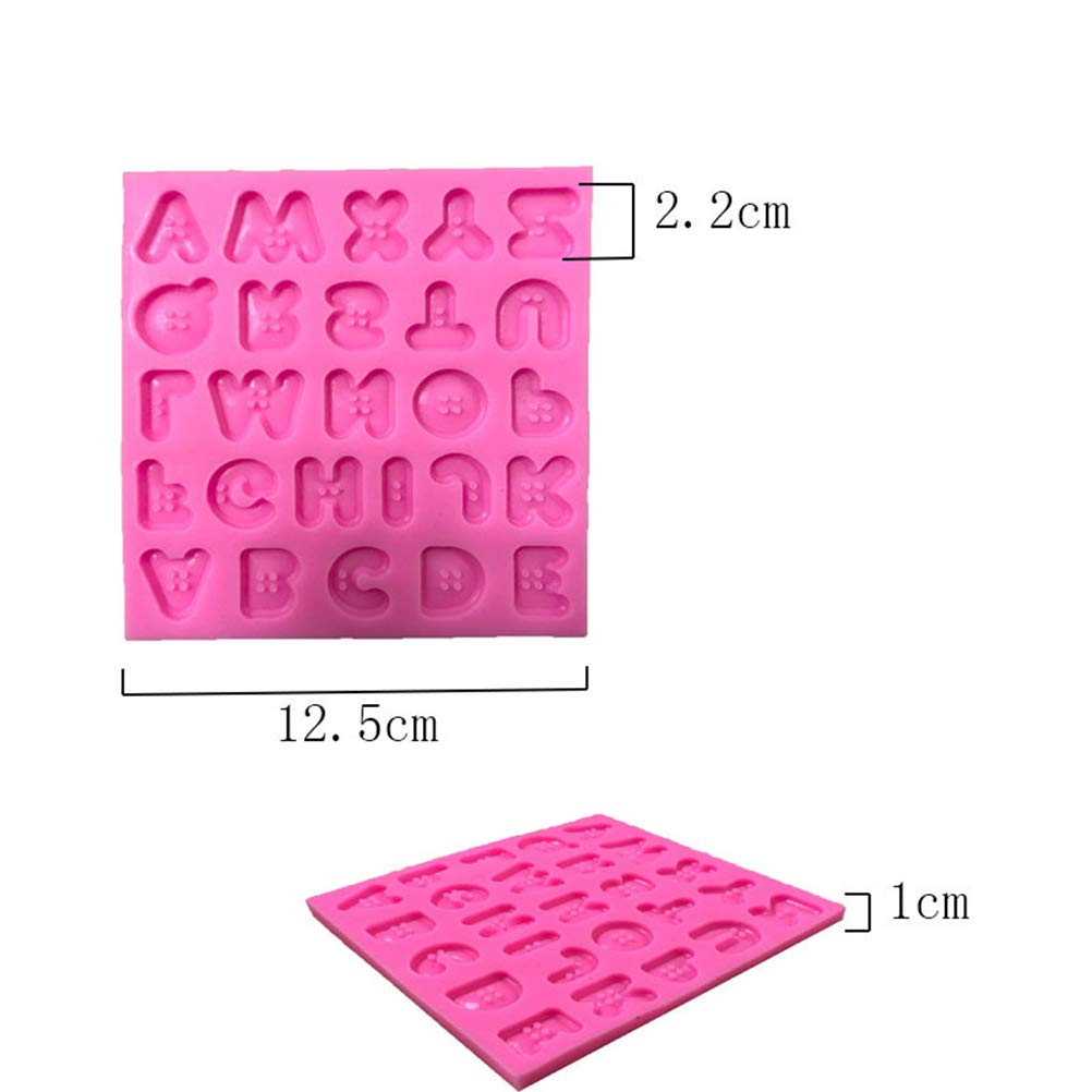 Premium Silicone Baking Molds Set - Button & Letter Shaped Cake Molds for Cupcakes, Chocolate, Candy, Soap Making - Non-Stick, Reusable, BPA Free - Perfect for Birthday Parties, DIY Crafts & Home Baking