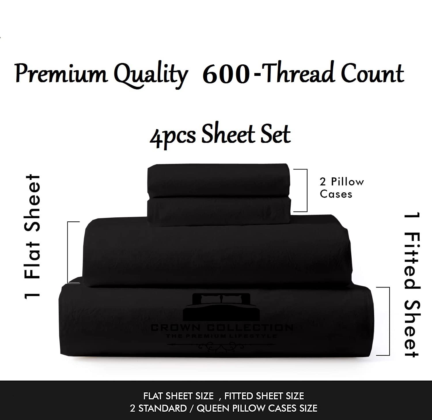 Breathable & Cooling Twin XL Sheet Set - 4 Piece Luxury Bed Sheets for College Dorm & Hotel Use - Extra Soft Deep Pocket Sheets for Easy Fit - Perfect for Hot Sleepers & Guest Rooms