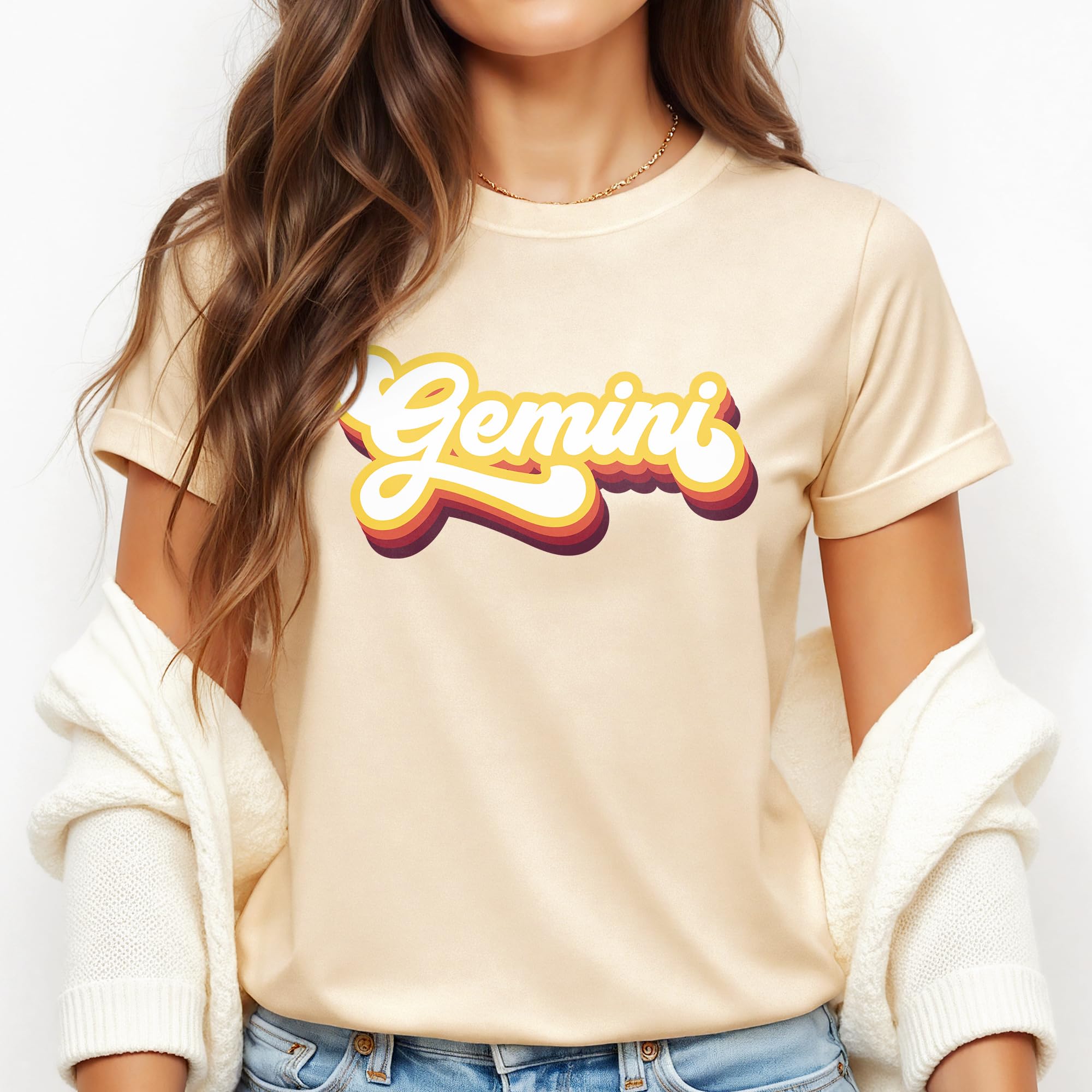 Gemini Zodiac T-Shirt for Men & Women - Soft Unisex Astrology Tee - Perfect Gemini Birthday Gift & Horoscope Sign Apparel - Great for Casual Wear, Parties, and Zodiac Enthusiasts