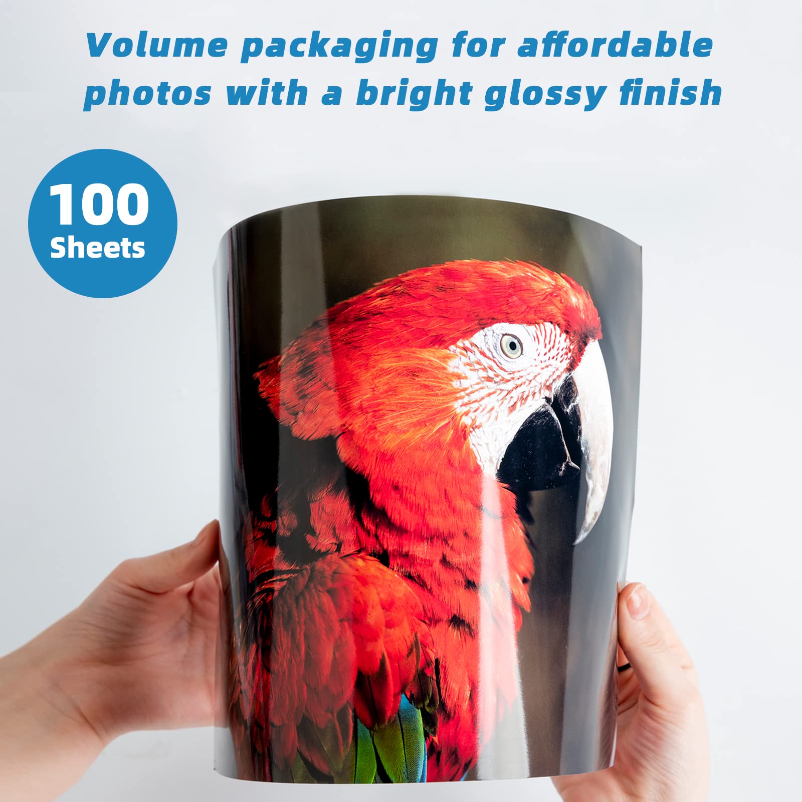 Uinkit 100 Sheets Thin Matte Presentation Paper - 8.5x11, 38lb/140gsm, Double-Sided for Inkjet Printers - Premium Glossy & Matte Photo Paper (135gsm/35lbs) - Ideal for Professional Presentations, Photo Printing, and Creative Projects