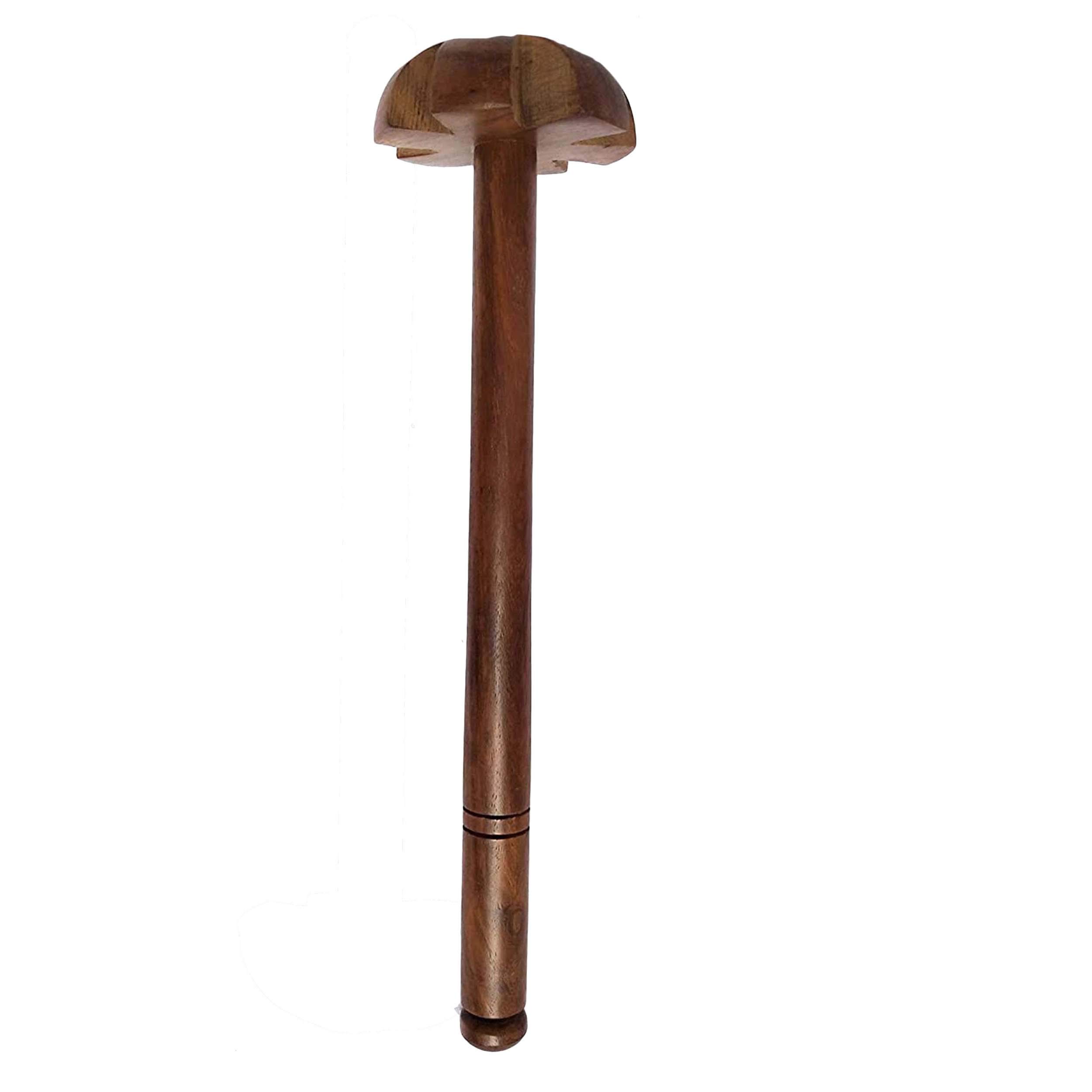 Wooden Hand Blender - Traditional Butter Milk & Lassi Maker for Home Kitchen | Perfect for Indian Drinks, Smoothies & Healthy Homemade Beverages