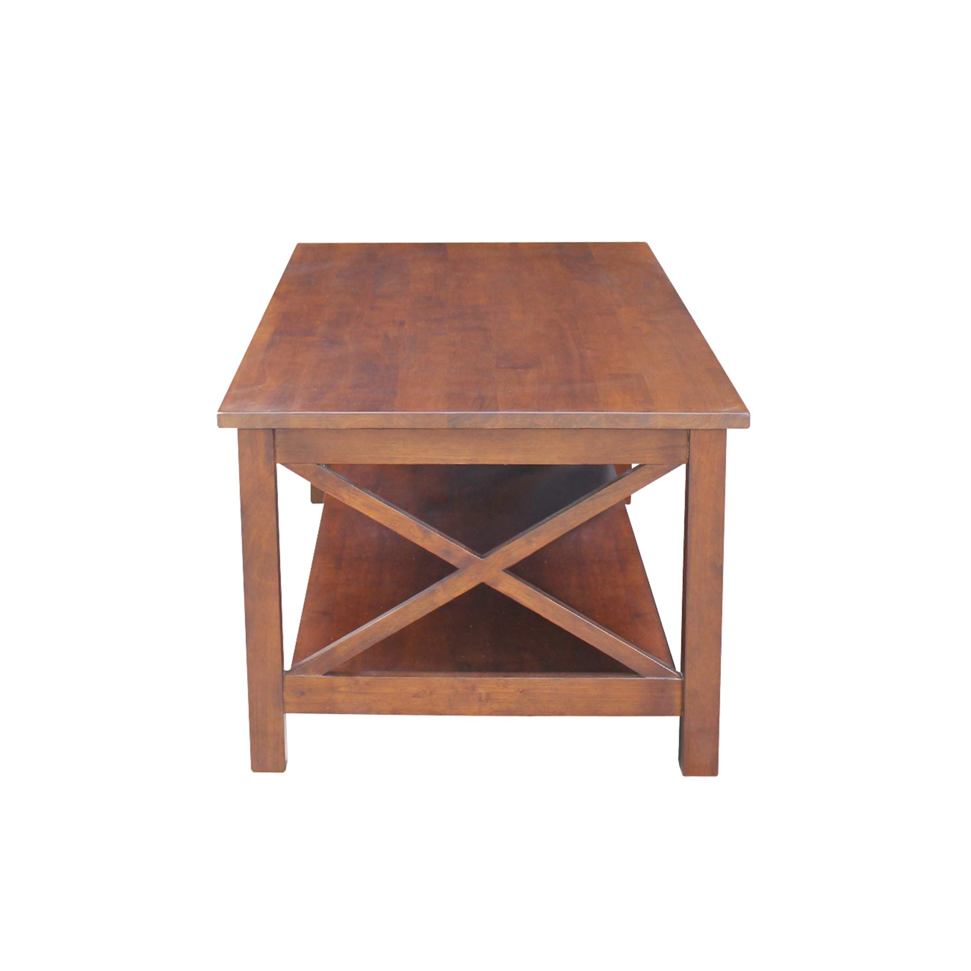 Modern Coffee Table - International Concepts - Stylish & Functional Living Room Furniture for Home Decor - Perfect for Living Room, Office, or Lounge Areas