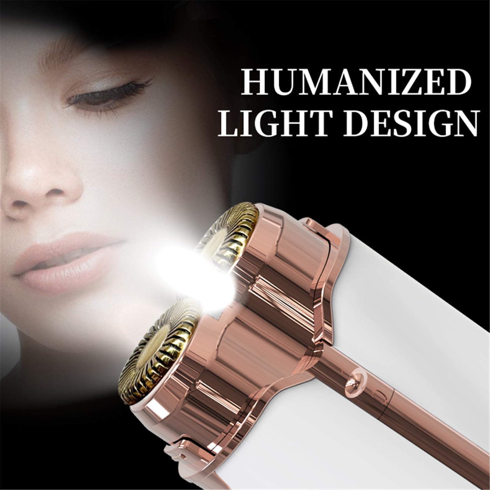 Lightweight Electric Shaver & Body Hair Trimmer for Women & Men - USB Rechargeable, Portable Grooming Kit for Travel, Gym & Home Use
