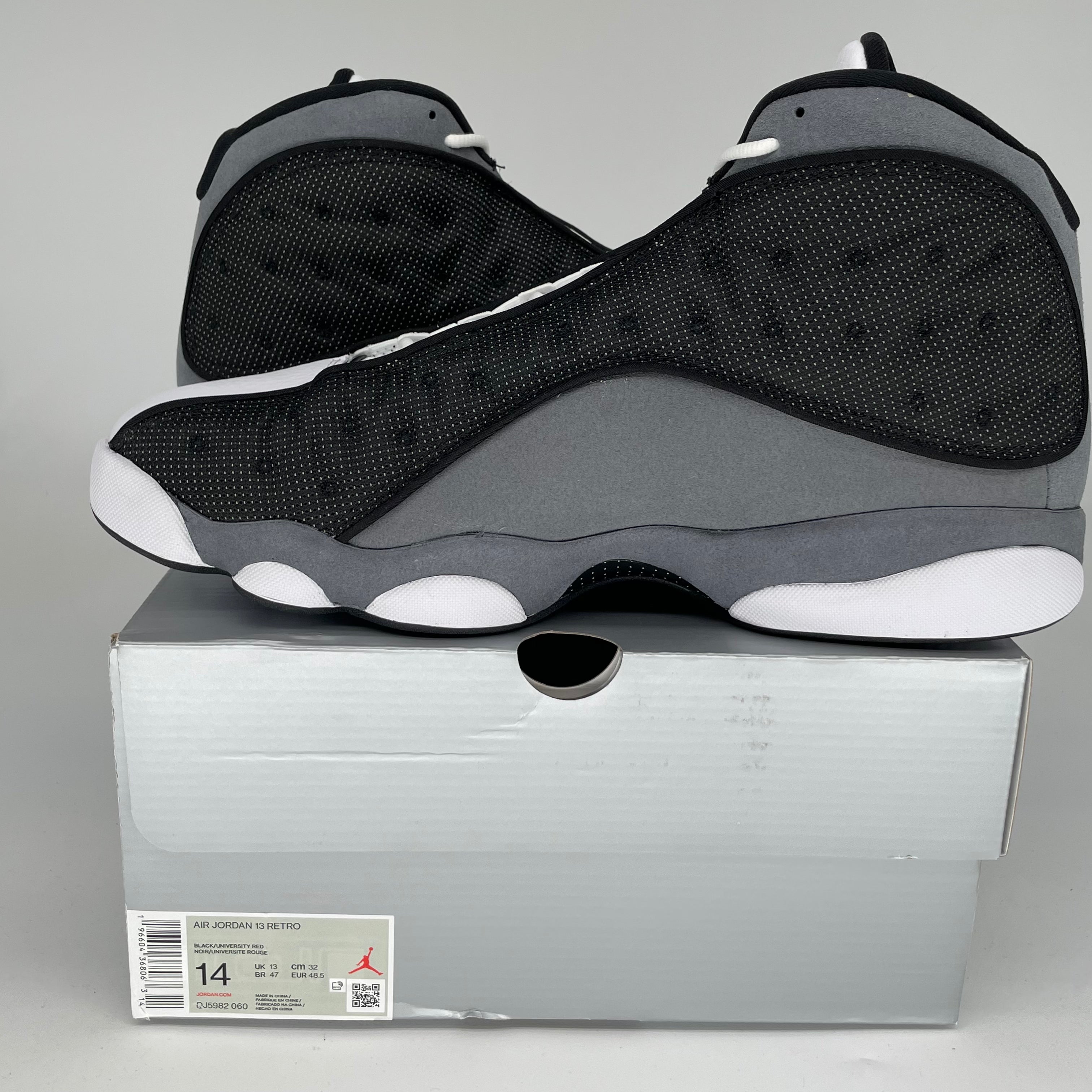 AIR JORDAN 13 Retro Black Flint Men's Basketball Shoes Size 14 - DJ5982-060 | Authentic Sneakers for Basketball, Streetwear & Sneaker Collection