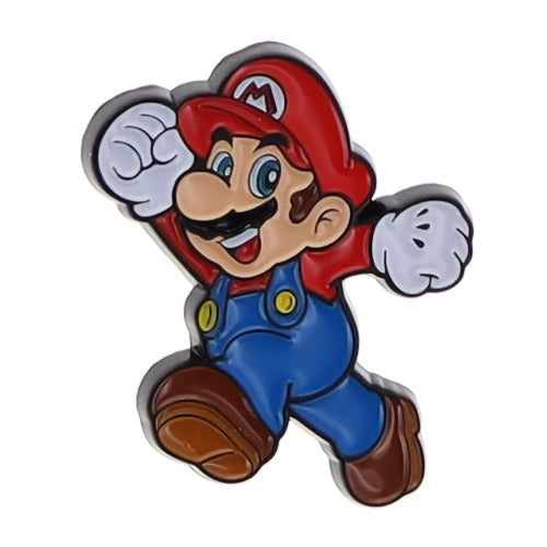 Nintendo Super Mario Enamel Pin Set - 2 Inch Collectible Badges for Backpacks, Hats & Gifts | PowerA Official Licensed Merchandise