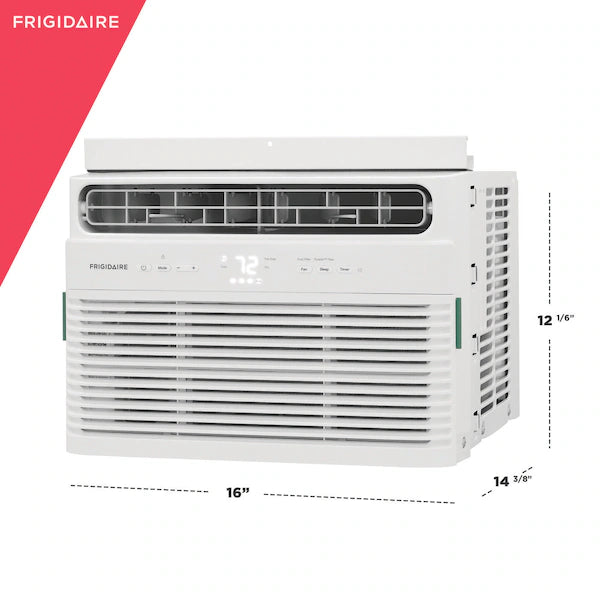 Frigidaire FHWC054WB1 5000 BTU White Window Air Conditioner - Cool Small Rooms up to 150 Sq Ft, Perfect for Bedrooms, Offices & Dorm Rooms