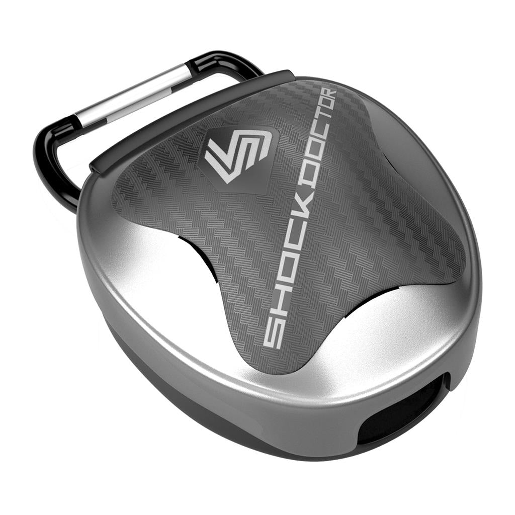 Shock Doctor MP Antibacterial Mouthguard Case Gold - Perfect for Sports, Gym & Travel - Protects & Sanitizes Your Mouthguard