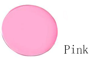 BCLEAR 1.56 Index Aspheric Photochromic Blue Light Blocking Anti-Glare Myopia Lenses (Pink) - Perfect for Computer Work, Reading & Outdoor Activities