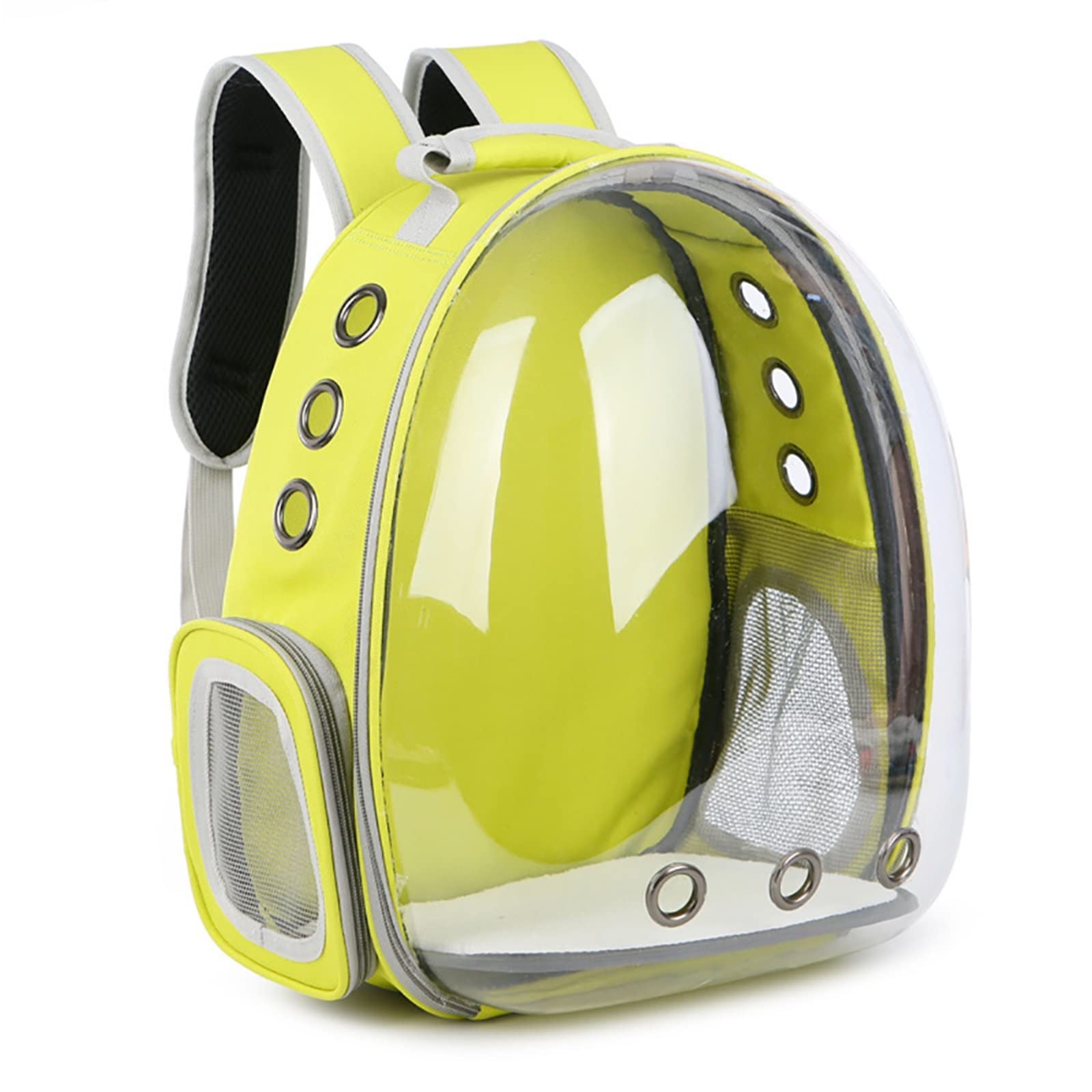 LATINDAY Breathable Portable Cat Carrier Backpack - Transparent Pet Travel Bag for Small Dogs & Cats, Outdoor Hiking, Airplane, Vet Visits & Daily Use