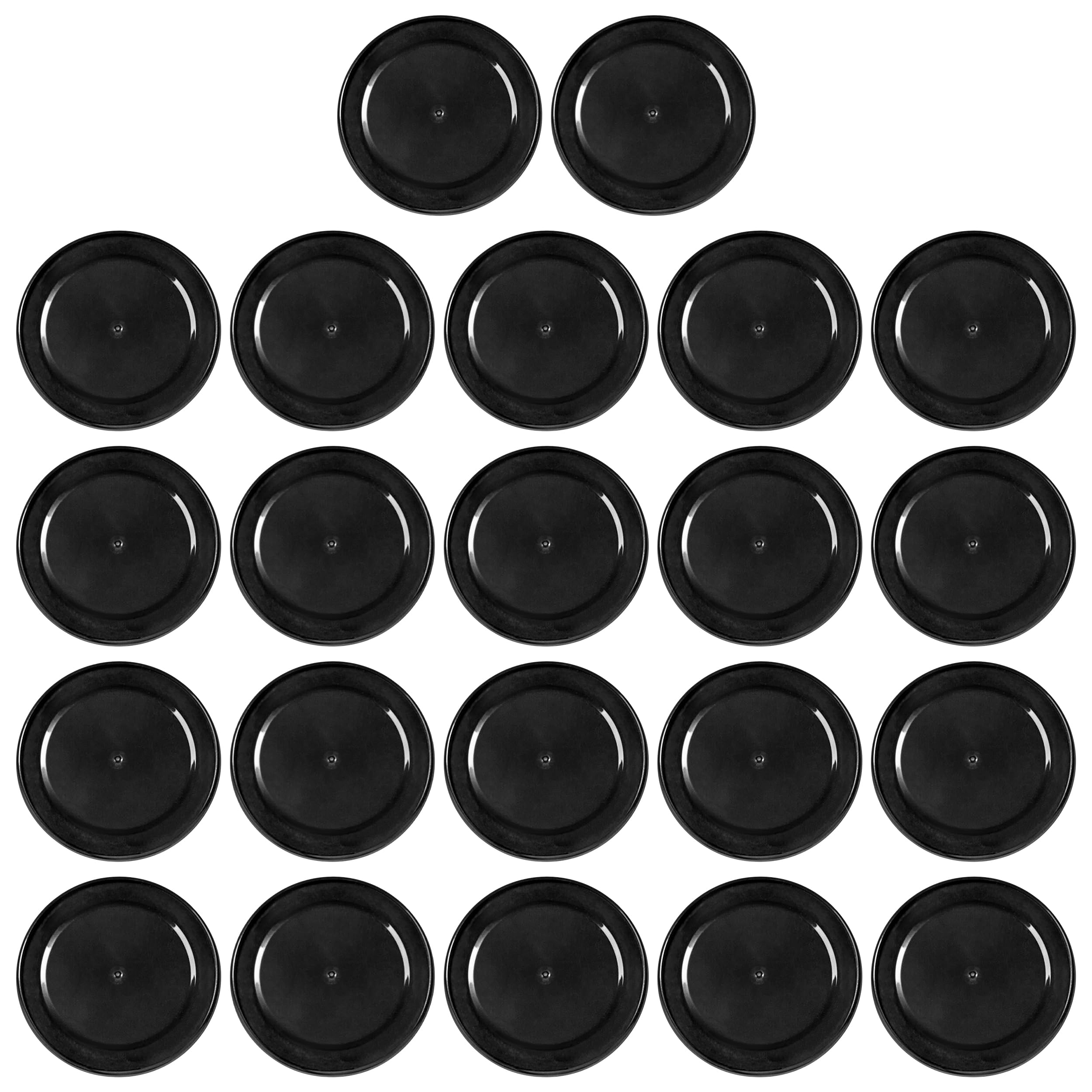 Levenger Circa Discs Binder Rings 22 Pack - 3 Inch Black Discbound Notebook Refills | Perfect for DIY Planners, Journals & Office Organization