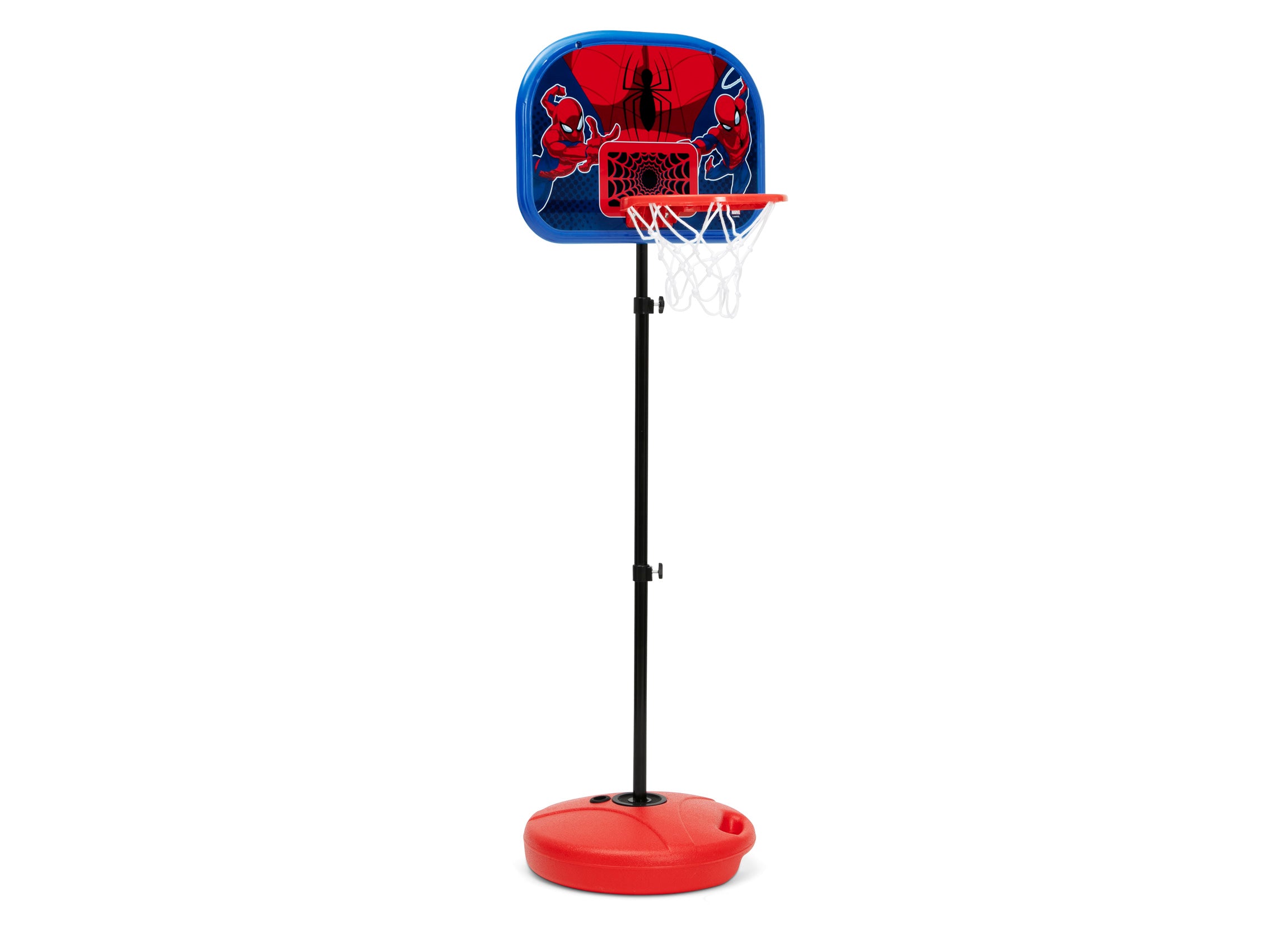 Spider-Man Basketball Hoop Set for Kids - Adjustable Height Indoor/Outdoor Toy for Boys & Girls - Perfect for Birthday Gifts & Backyard Play
