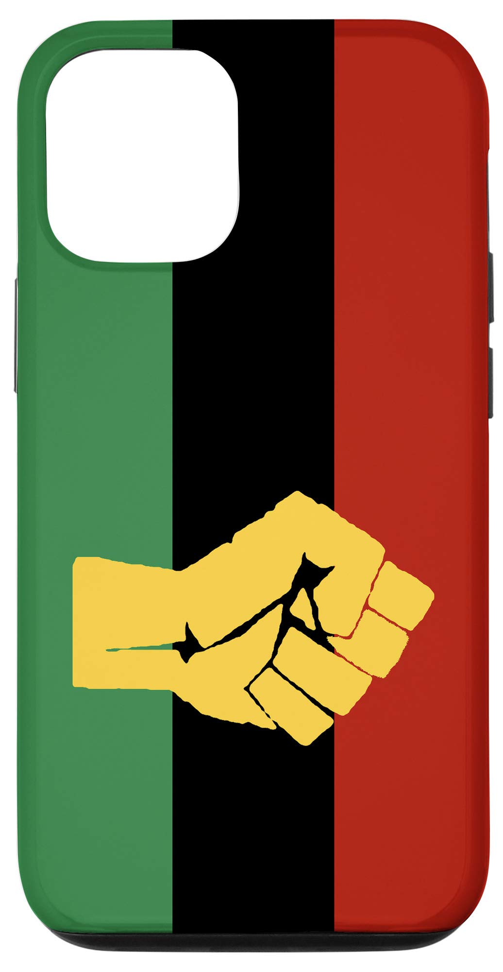 iPhone 12/12 Pro Case - Pan-African Black Pride Flag Design | Afro-American Heritage & Black Liberation Theme | Perfect for Cultural Events, Black History Month & Social Justice Support
