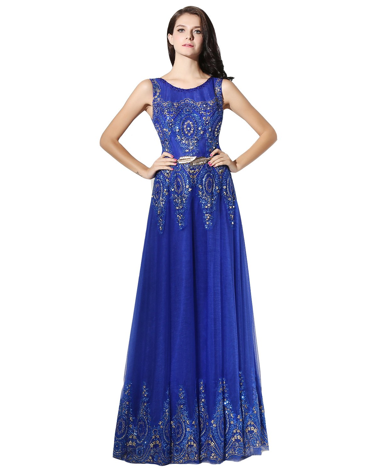 Elegant Women's Long Gradient Ombre Chiffon Formal Prom Evening Gown - Perfect for Homecoming, Wedding Guest, Red Carpet & Special Occasions