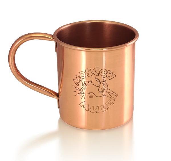 Premium Copper Moscow Mule Mug - 16oz Handcrafted Copper Cup with Ergonomic Handle for Cocktails, Iced Coffee & More - Perfect for Parties, Gifts & Home Bar Use
