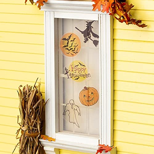 Halloween Clings for Dollhouse Miniatures - DIY Home Decor