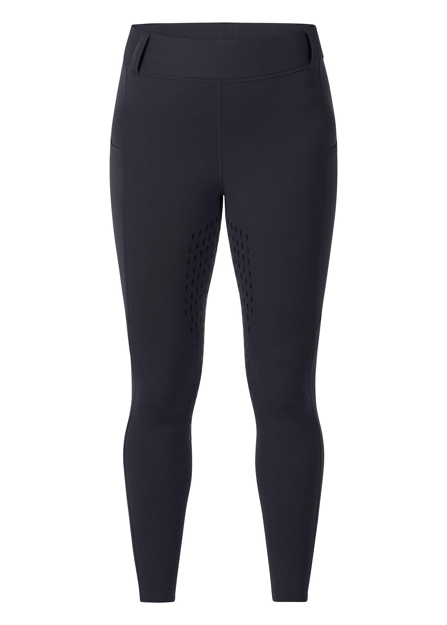 Kerrits Women's Coolcore Full Leg Grip Horse Riding Tights – Breathable Cooling Equestrian Leggings with Silicone Grips & Pockets for Comfortable Riding & Training