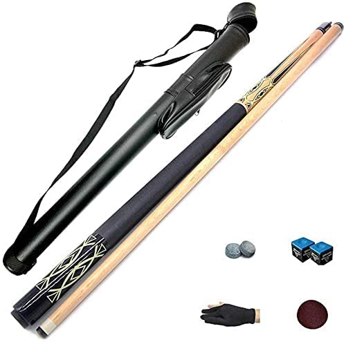 **Professional 3/4 Pool Cue Stick for Beginners – 17-19 Oz Weight, 29MM Grip, 145CM Length, 13MM Tip – Perfect for Billiards, Pool Tables & Game Rooms (Color: E)**    *(Ideal for home entertainment, bars, clubs, and competitive play – enhances accuracy and control for new players!)*